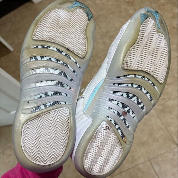 Air Jordan 12 Retro Low Easter Sneakers White size 11 - Picture 6 of 8